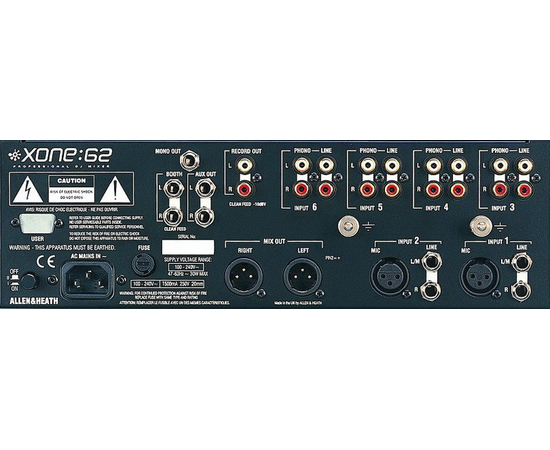 Мікшерний пульт Allen Heath XONE 62, image , зображення 2